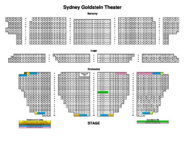 Sydney Goldstein Theater Seating Chart