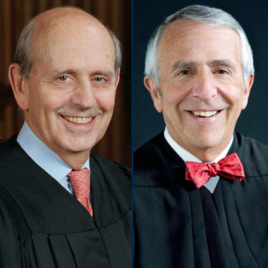 Justice deals stephen breyer